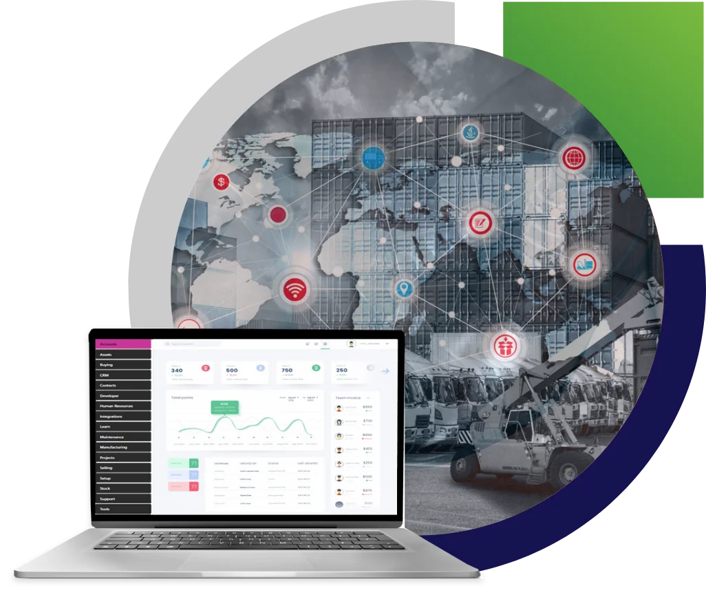 advantages supply chain erp software